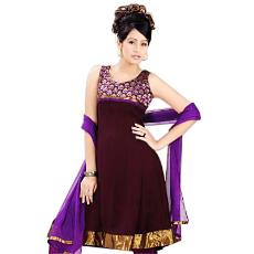 Casual Chiffon Salwar Suit For Ladies