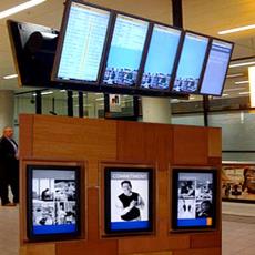 Digital Signage With Animated Graphics And Text