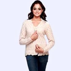 Full Sleeves Woollen Ladies Cardigan