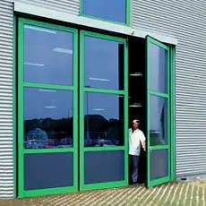 Coloured Industrial Folding Door