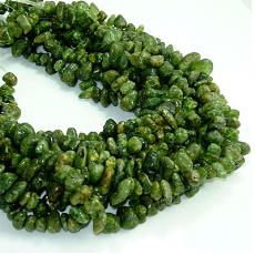 Polished Peridot Stone Bead