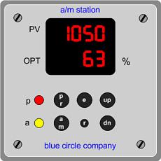 Microcontroller Based Auto Manual Station