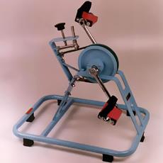 Pedal Exerciser In Tubular Steel Construction