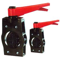 Single Piece Thermoplastic Butterfly Valve