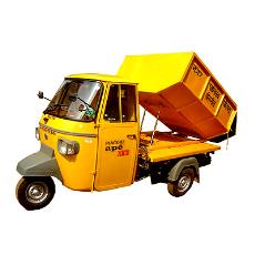 Wear & Tear Resistant Three-Wheeler Tipper