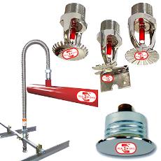 Sprinkler System With Aluminium Head