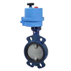 Automated Butterfly Valve With Electrical Actuator