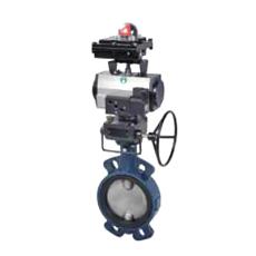 Industrial Purpose Automated Butterfly Valve