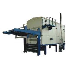 High Temperature Textile Purpose Loop Steamer For Polyester Fabrics