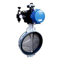 Industrial Grade Sleeved Designed Butterfly Valve