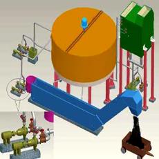 Ash Handling System With Vertical Clarifier