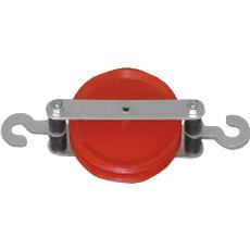 Double Parallel Plastic Pulley