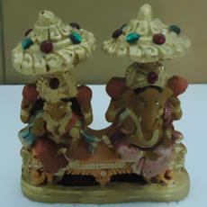 Laxmi Ganesha Statue In Sitting Posture