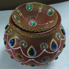 Stone Studded Garba Matki