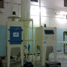 Induction Suction Based Blasting Cabinet Machine