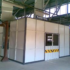 Down Draft Water Wash Booth