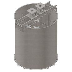 Large Batch Capacity Reactor Vessel