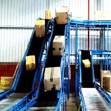 Industrial Carton Handling System