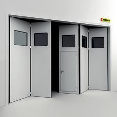 Compact Designed Acoustical Doors