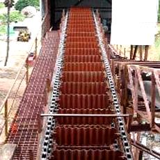 Industrial Slat Chain Conveyor