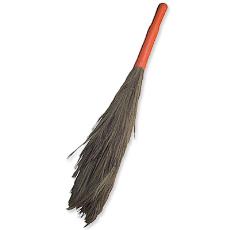 Dried Grass Made Household Broom