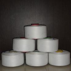 White Coloured Polyester Crepe Yarn