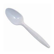 Disposable Uncoated Plastic Spoon