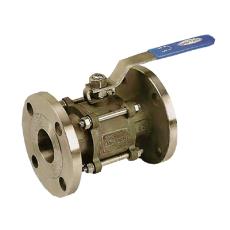 Three Piece Design Full Port Flanged End Ball Valve