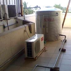 Heat Pump Water Heater With Automatic Microcomputer Control