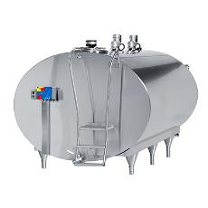 Elliptical Enclosed Type Bulk Milk Cooler