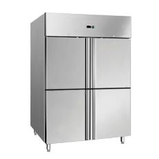 Compact Four Door Cabinet Refrigerator