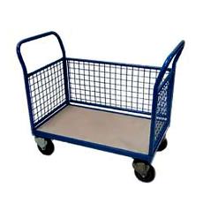 Industrial 3 Side Mesh Trolley