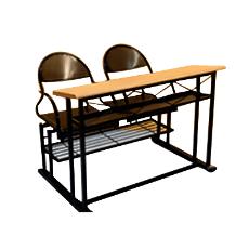 School Chair With Bench