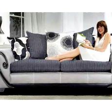 Un-Laminated Designer Fabric Sofa