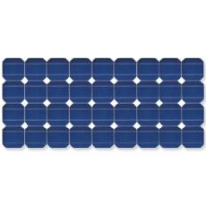 80 Watts Operated Monocrystalline Solar Panel