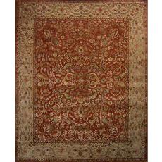 Antique Designed Silk/ Wool Carpet