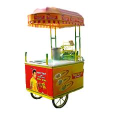 Hot Food Vending Display Cart