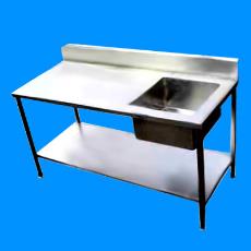 Fabricated Dish Washing Table Sink