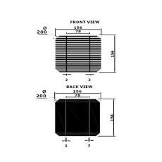 Fabricated Mono Crystalline Solar Cell