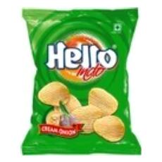 Cream And Onion Flavoured Potato Chips