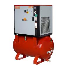 Tank Mounted Electric Powered Screw Air Compressor