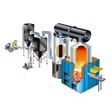 Wood Fired Thermic Fluid Boiler