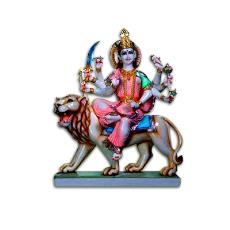 Marble Made Durga Moorti