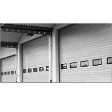 Noiseless Industrial Sectional Door