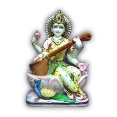 Multicolour Combined Saraswati Mata Statue