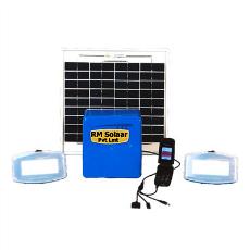 Solar Powered Home Led System