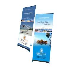 Compact Designed Advertising Stand