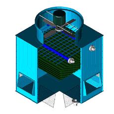 Square/ Rectangular Shaped Cooling Tower