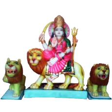 Marble Made Durga Statue