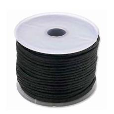 Black Waxed Cotton Cords